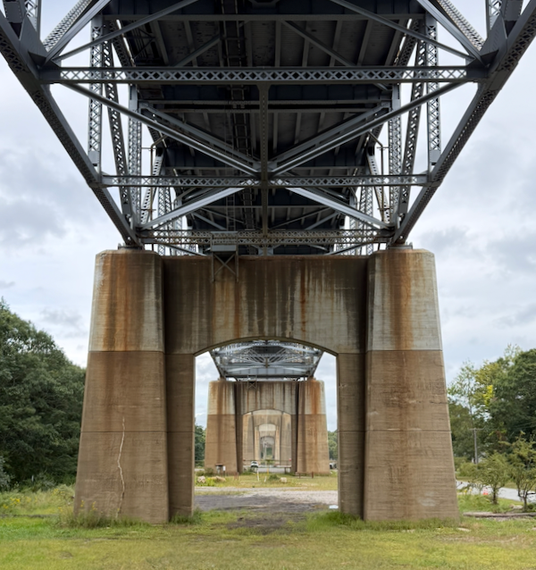 Piers of the Bourne Bridge